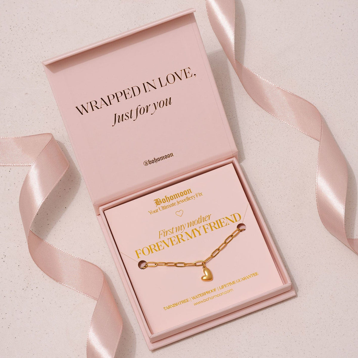 Bohomoon Stainless Steel Forever Mother Bracelet