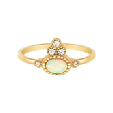 BohoMoon Stainless Steel Free Spirit Opal Ring