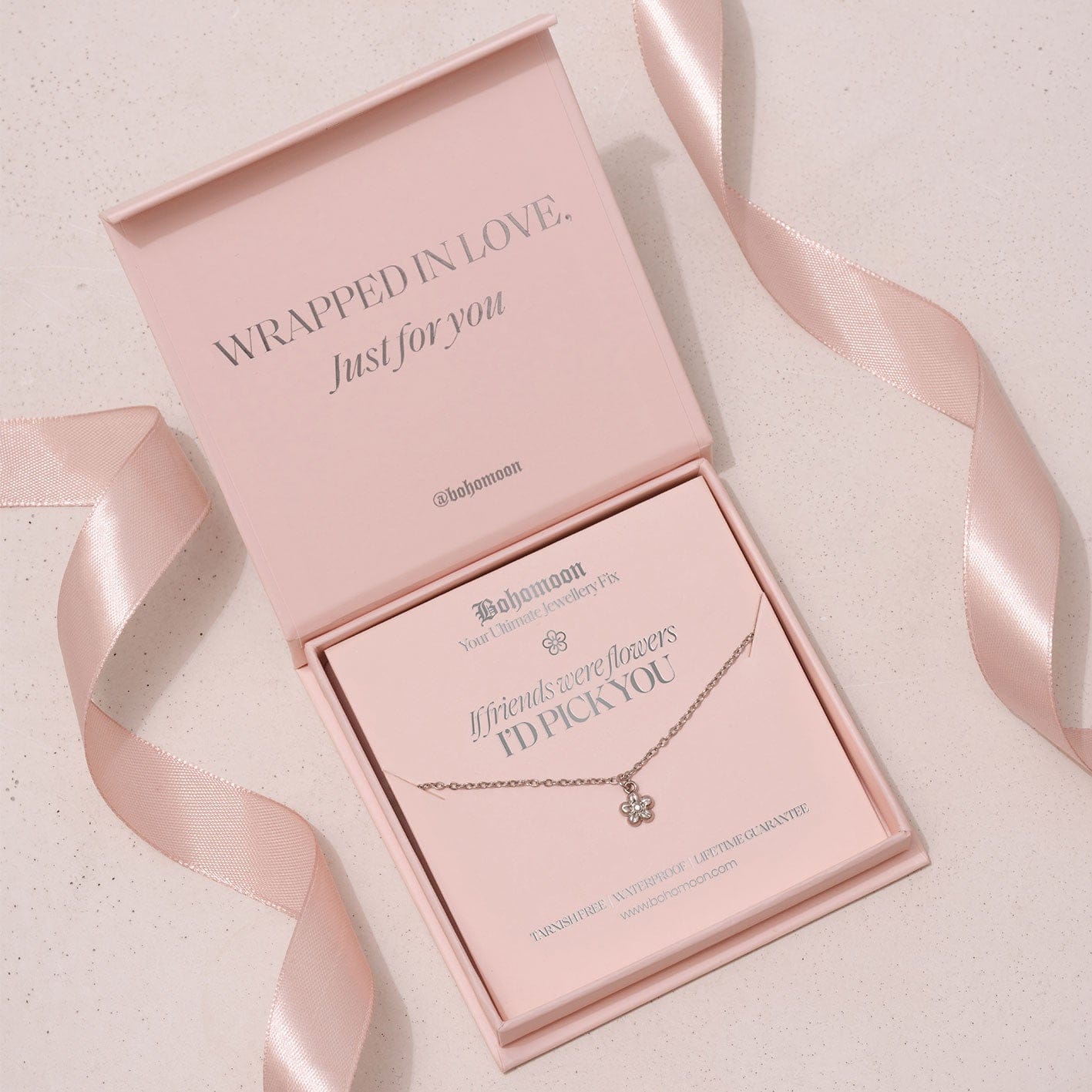 Bohomoon Stainless Steel Friendship Necklace