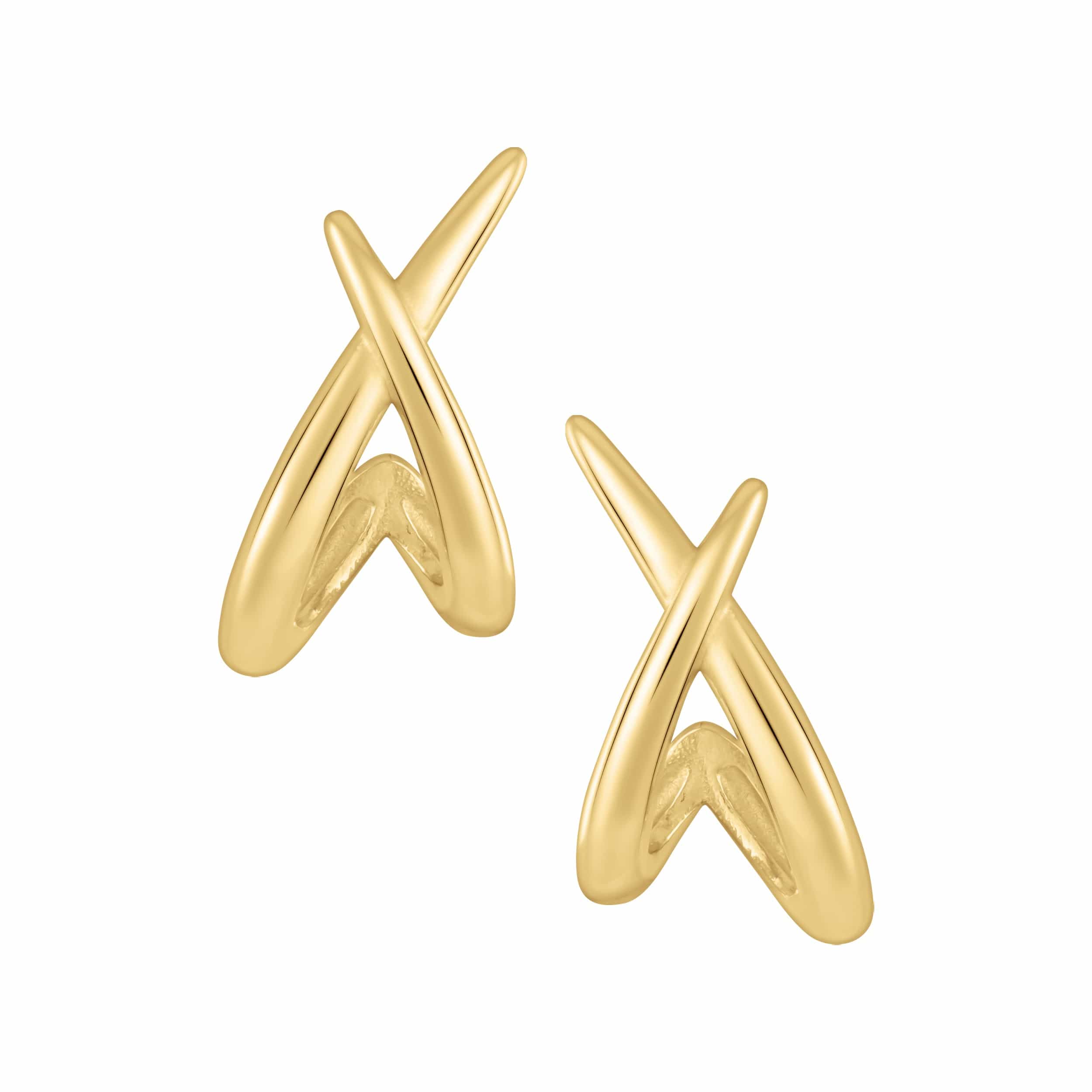 Bohomoon Stainless Steel Fusion Hoop Earrings