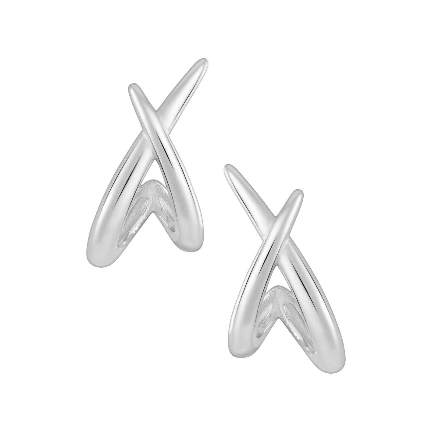 Bohomoon Stainless Steel Fusion Hoop Earrings