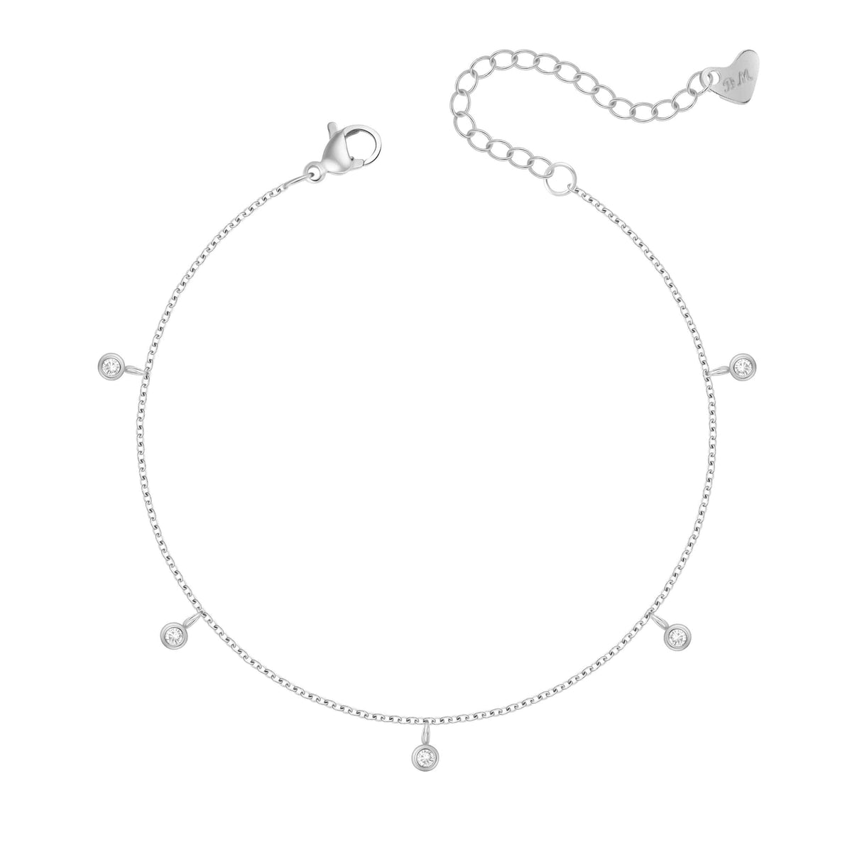 Bohomoon Stainless Steel Gabrielle Anklet