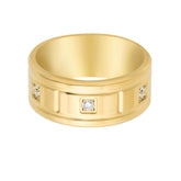 BohoMoon Stainless Steel Gaia Ring Gold / US 6 / UK L / EUR 51 (small)