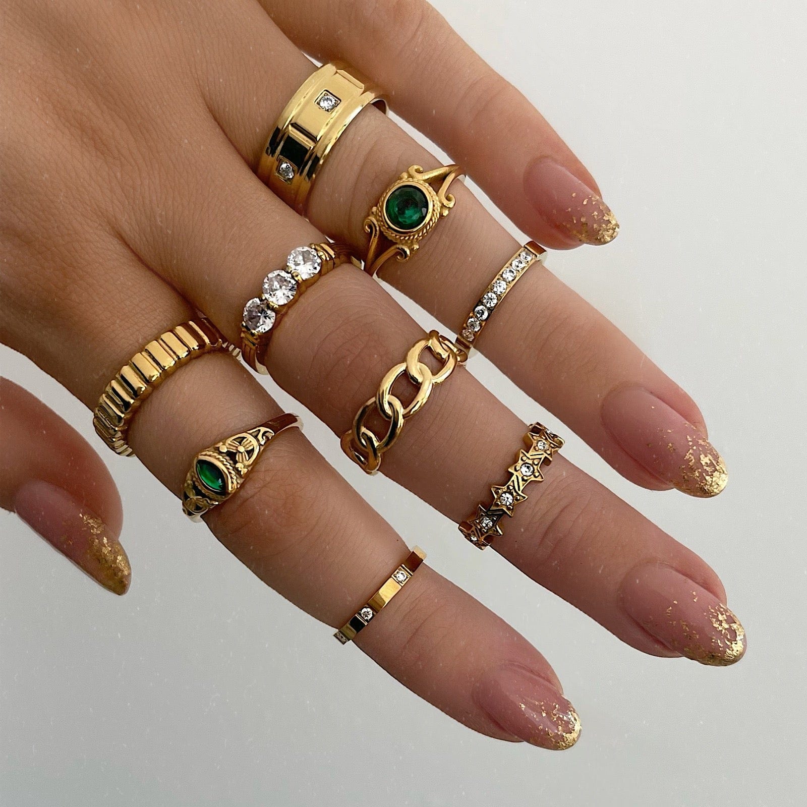 Bohomoon Stainless Steel Gaia Ring