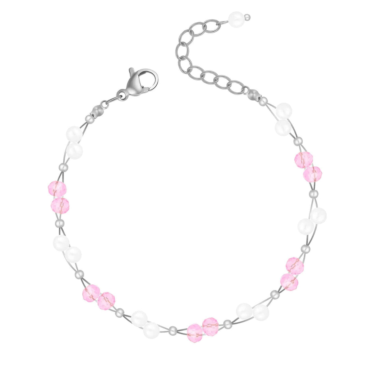 Bohomoon Stainless Steel Gardenia Pearl Bracelet