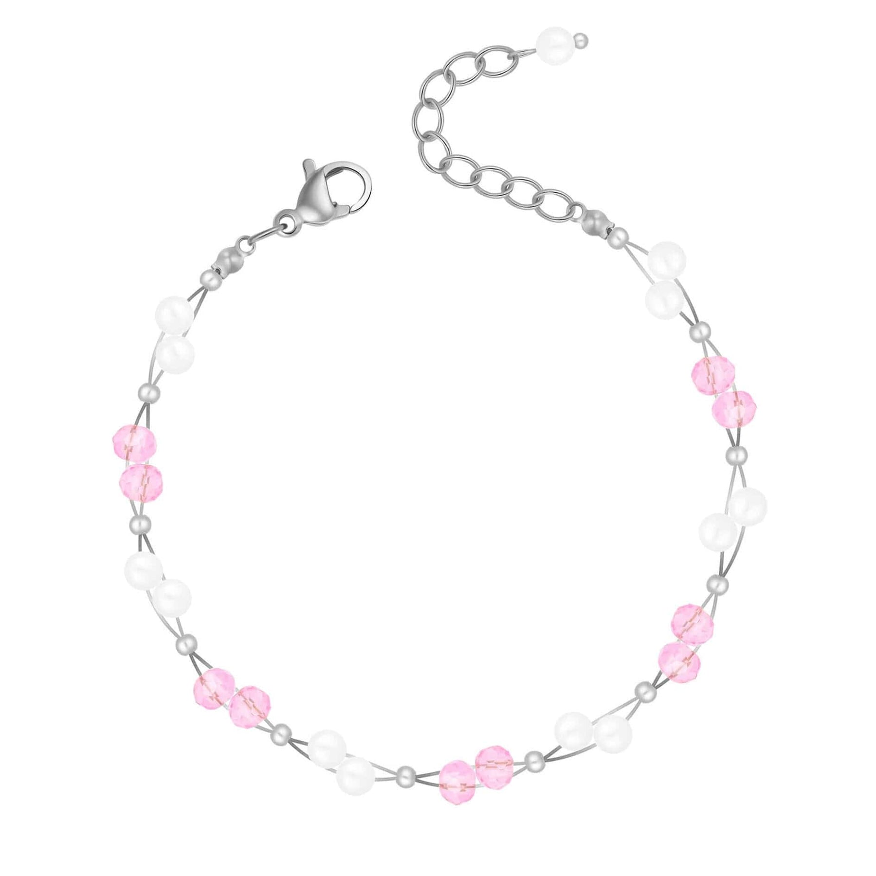 Bohomoon Stainless Steel Gardenia Pearl Bracelet