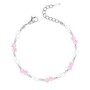 Bohomoon Stainless Steel Gardenia Pearl Bracelet