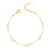 Bohomoon Stainless Steel Gardenia Pearl Bracelet