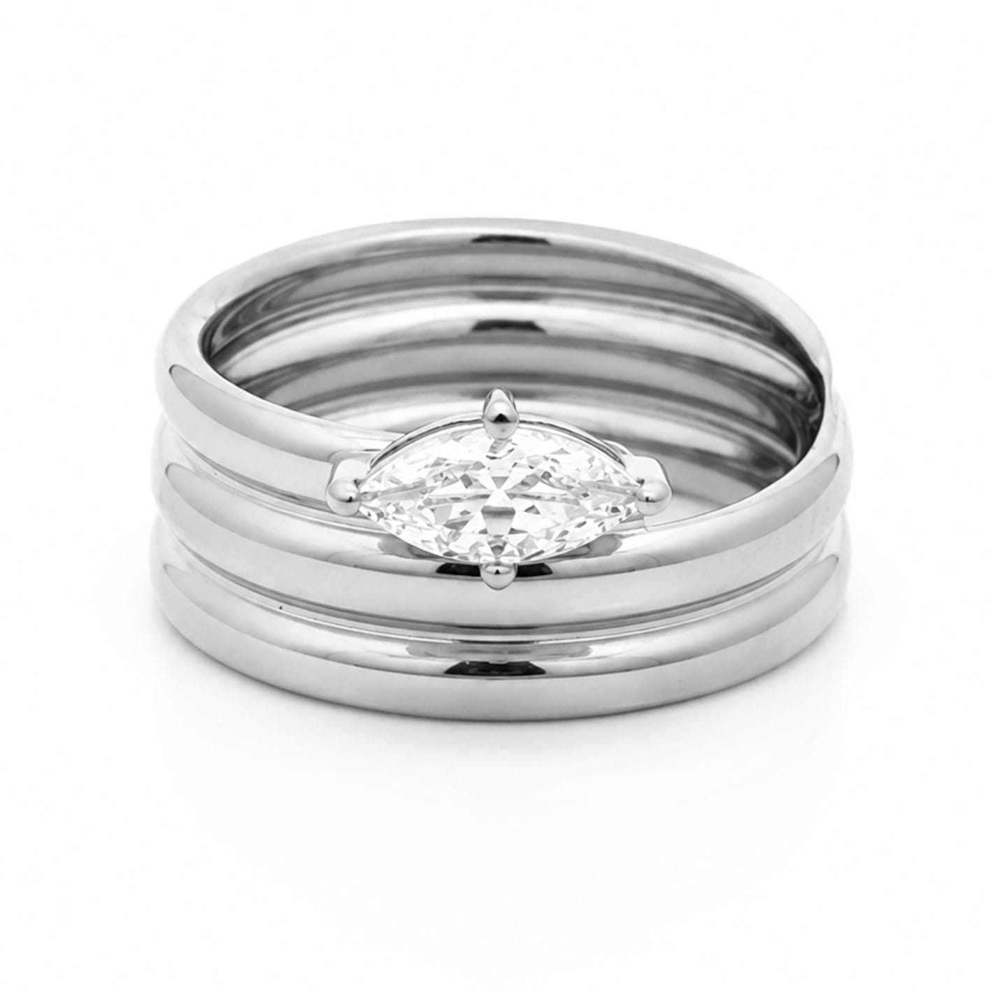 Bohomoon Stainless Steel Geneva Ring