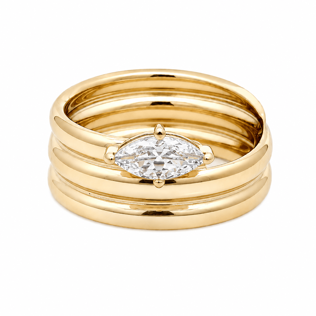Bohomoon Stainless Steel Geneva Ring