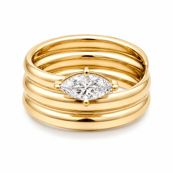 Bohomoon Stainless Steel Geneva Ring