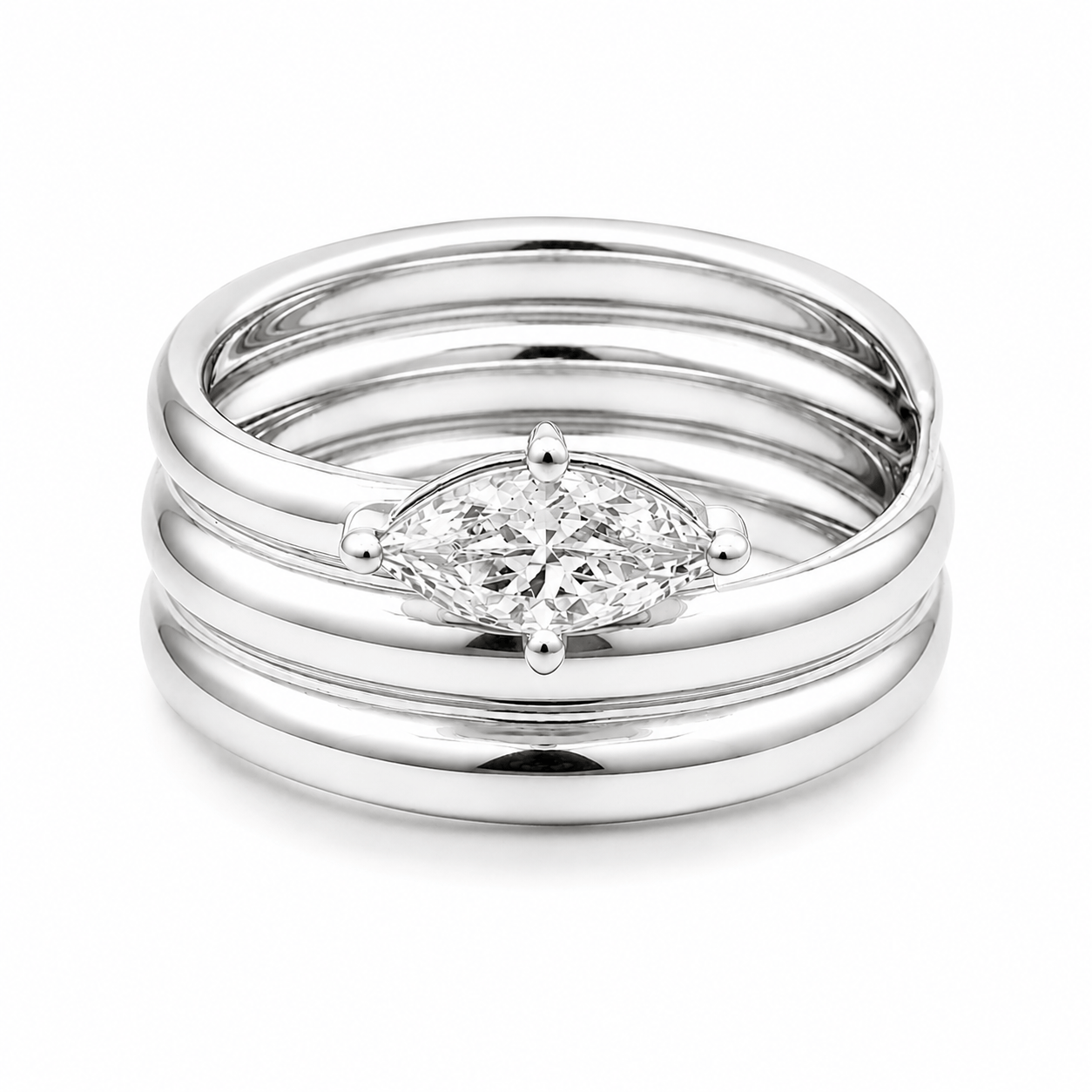 Bohomoon Stainless Steel Geneva Ring
