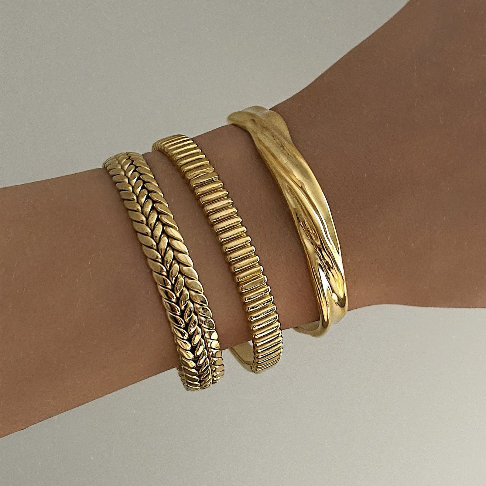 BohoMoon Stainless Steel Genevieve Bracelet Gold