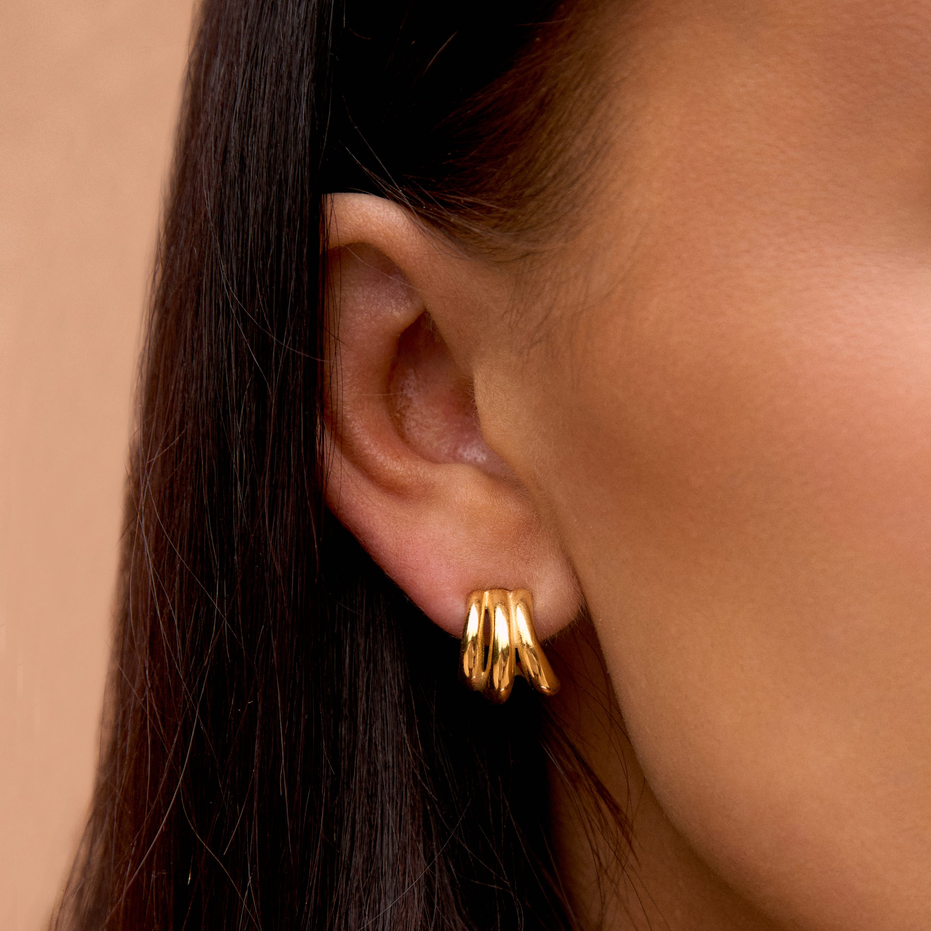 Bohomoon Stainless Steel Georgie Hoop Earrings