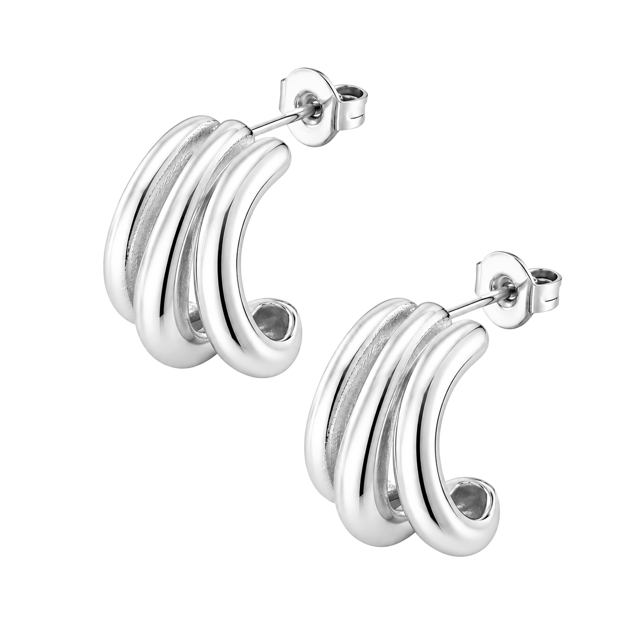 Bohomoon Stainless Steel Georgie Hoop Earrings