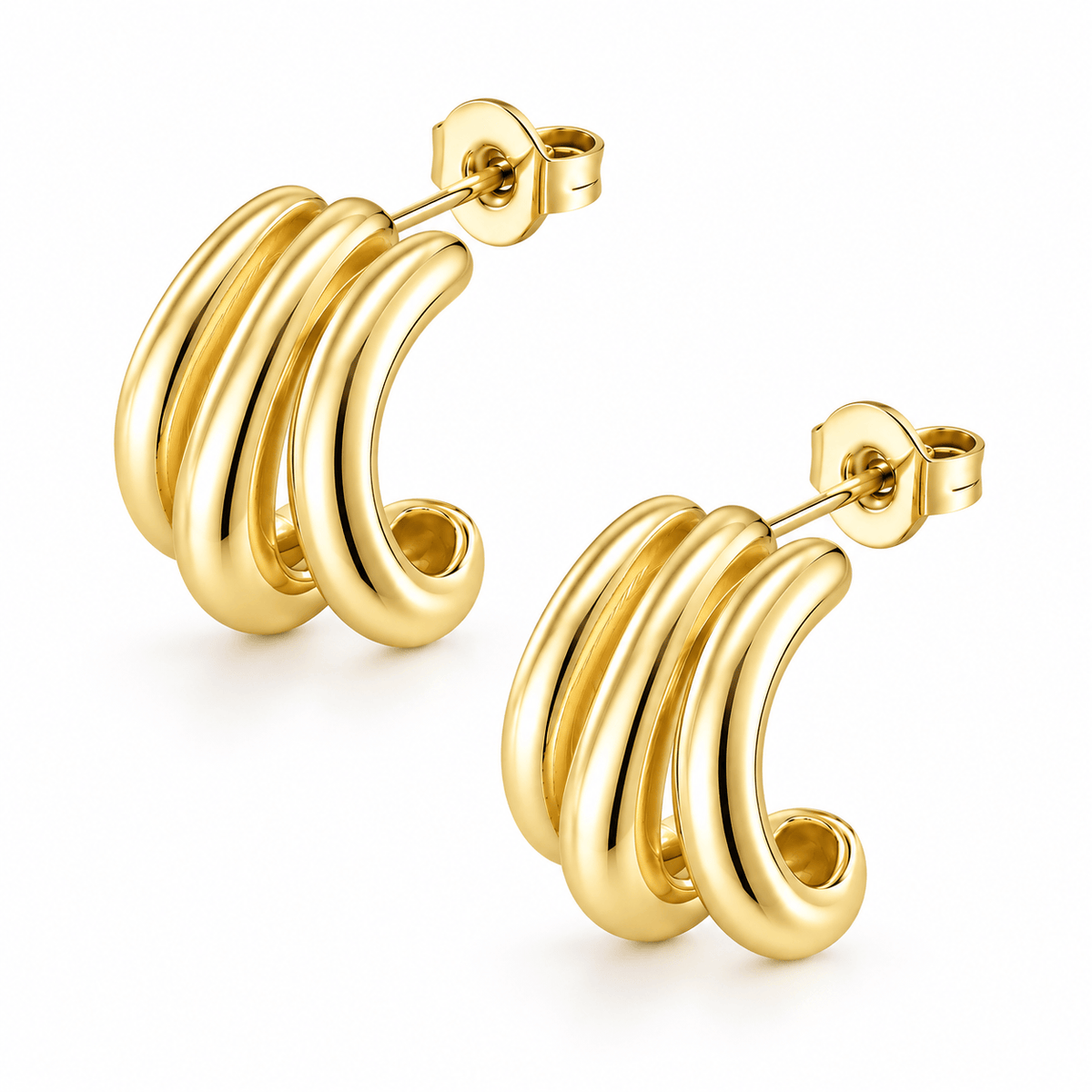 Bohomoon Stainless Steel Georgie Hoop Earrings