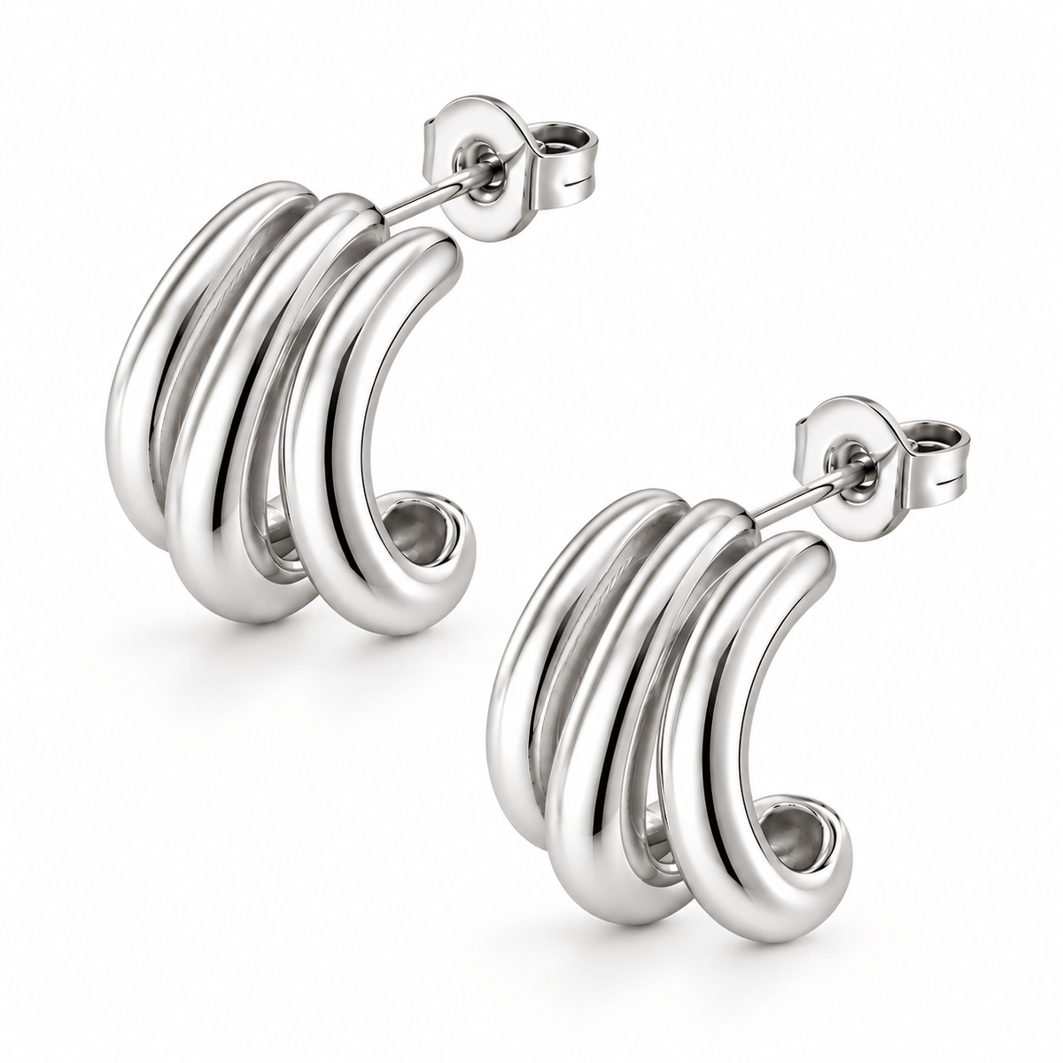 Bohomoon Stainless Steel Georgie Hoop Earrings