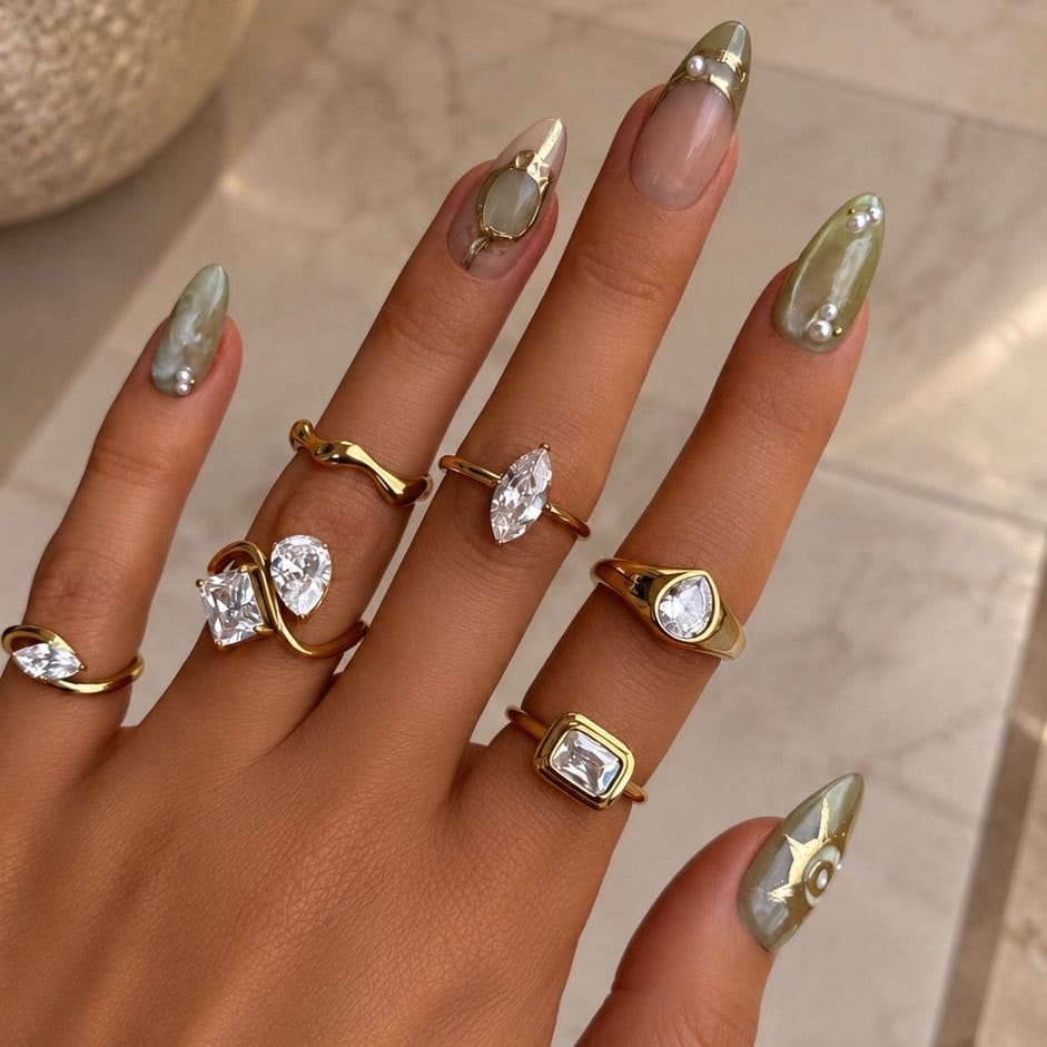 Bohomoon Stainless Steel Ginny Ring