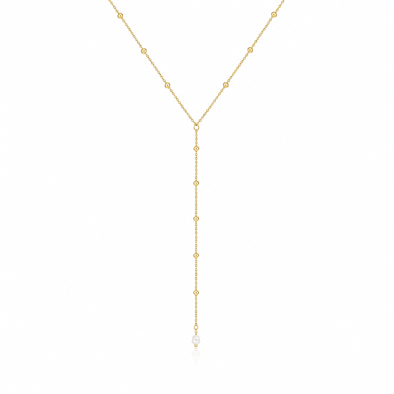 Bohomoon Stainless Steel Golden Hour Lariat Choker / Necklace