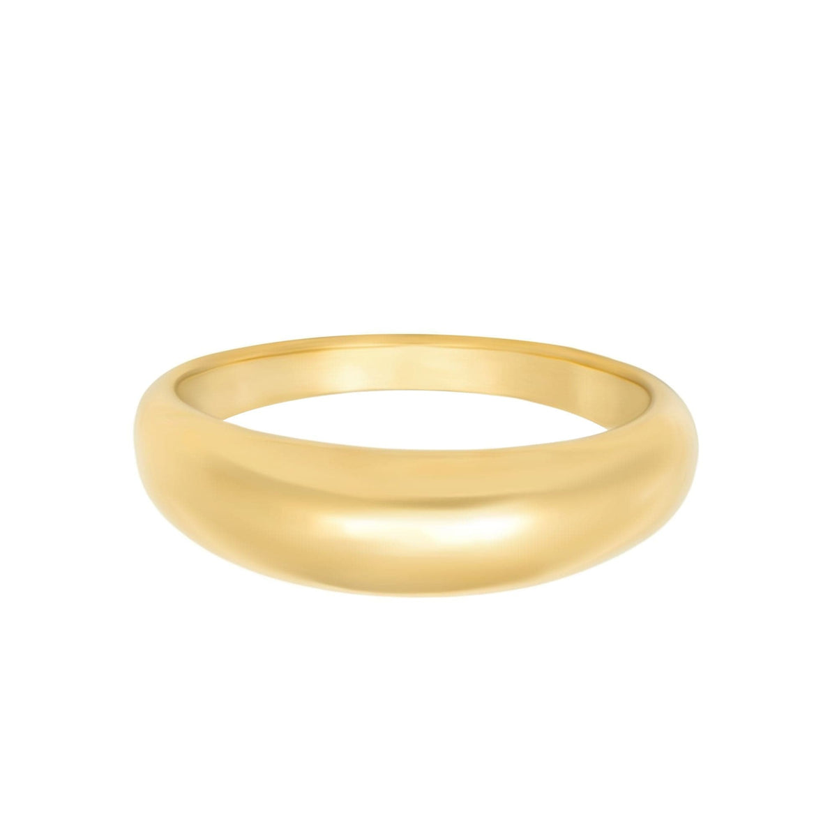 BohoMoon Stainless Steel Golden Ring Gold / US 5 / UK J / EUR 49 (x small)
