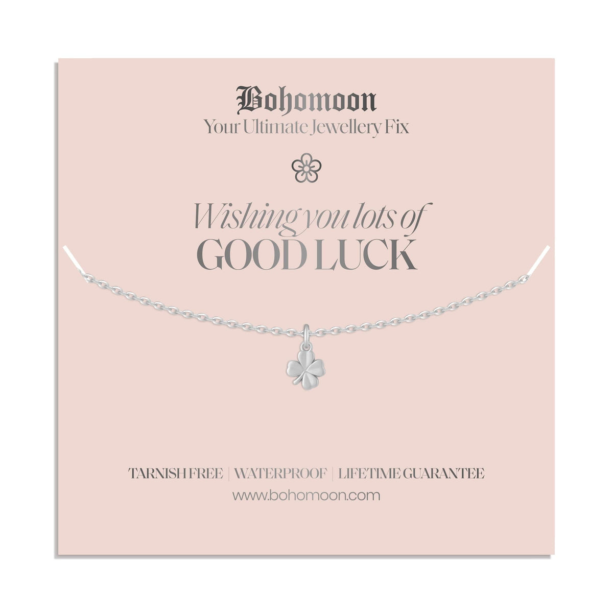 Bohomoon Stainless Steel Good Luck Necklace