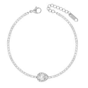 BohoMoon Stainless Steel Graceful Bracelet Silver