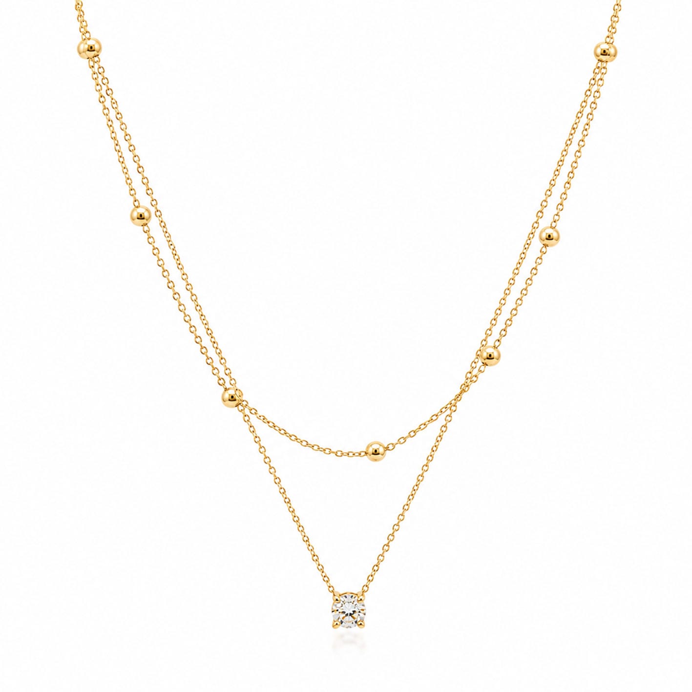 Bohomoon Stainless Steel Gracie Layered Necklace