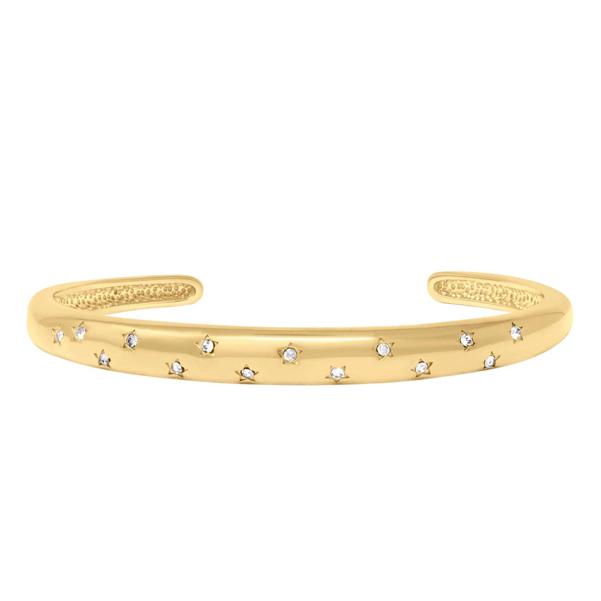 BohoMoon Stainless Steel Gravity Cuff Bracelet Gold