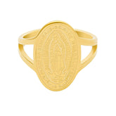 BohoMoon Stainless Steel Guadalupe Ring Gold / US 6 / UK L / EUR 51 (small)