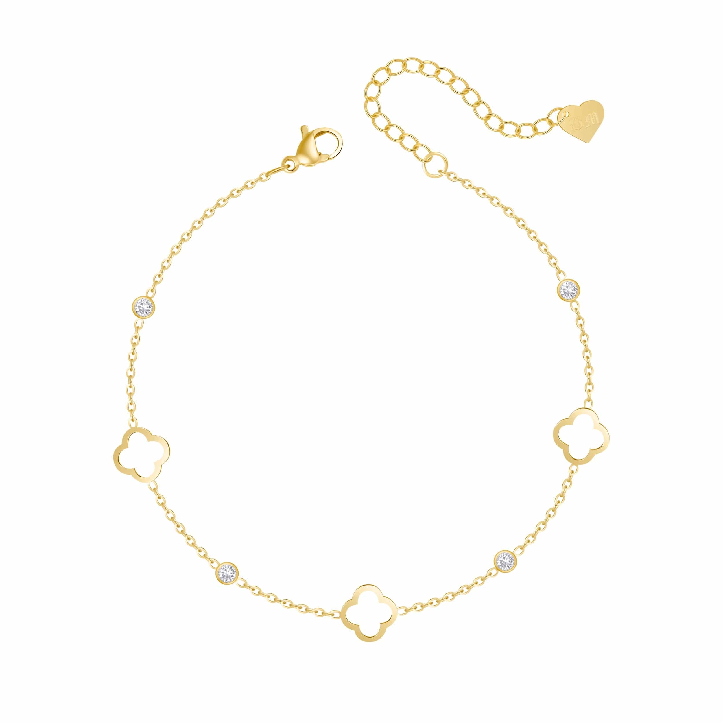 Bohomoon Stainless Steel Halo Anklet