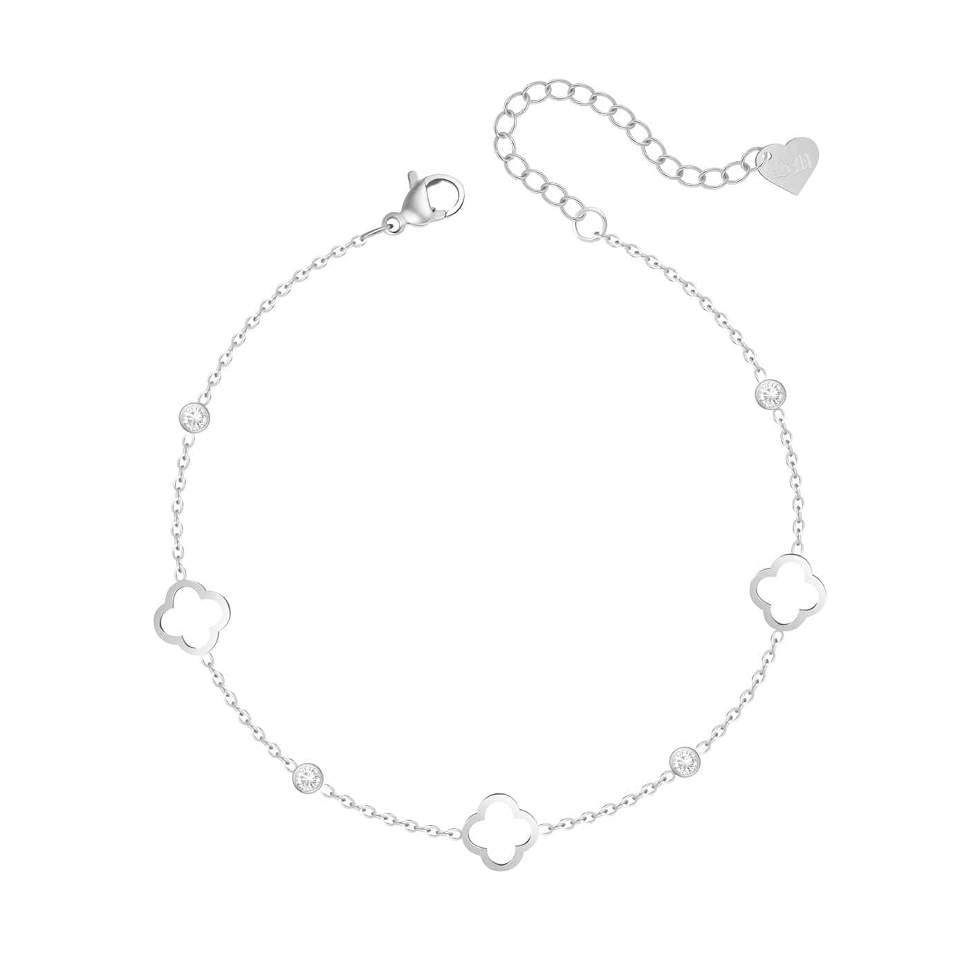 Bohomoon Stainless Steel Halo Anklet