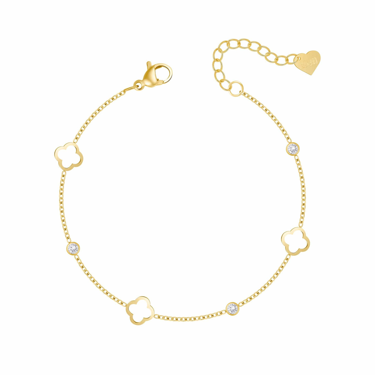 Bohomoon Stainless Steel Halo Bracelet