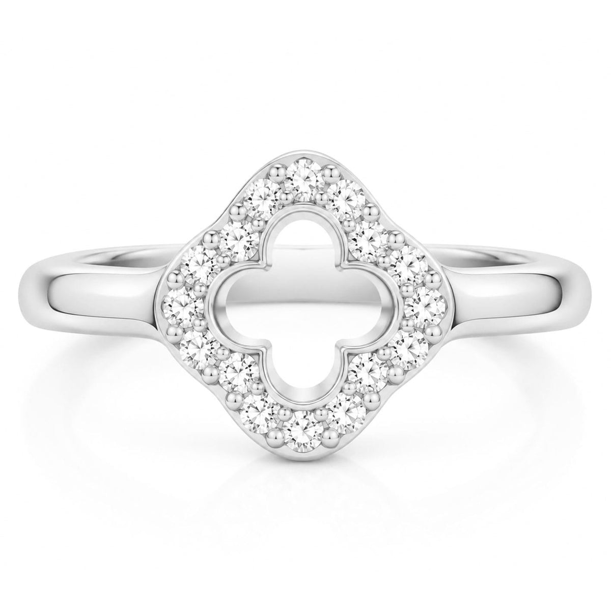 Bohomoon Stainless Steel Halo Ring