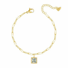 Bohomoon Stainless Steel Happy Birthday Birthstone Bracelet