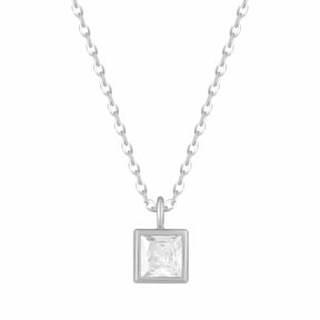Bohomoon Stainless Steel Happy Birthday Birthstone Necklace