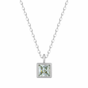 Bohomoon Stainless Steel Happy Birthday Birthstone Necklace
