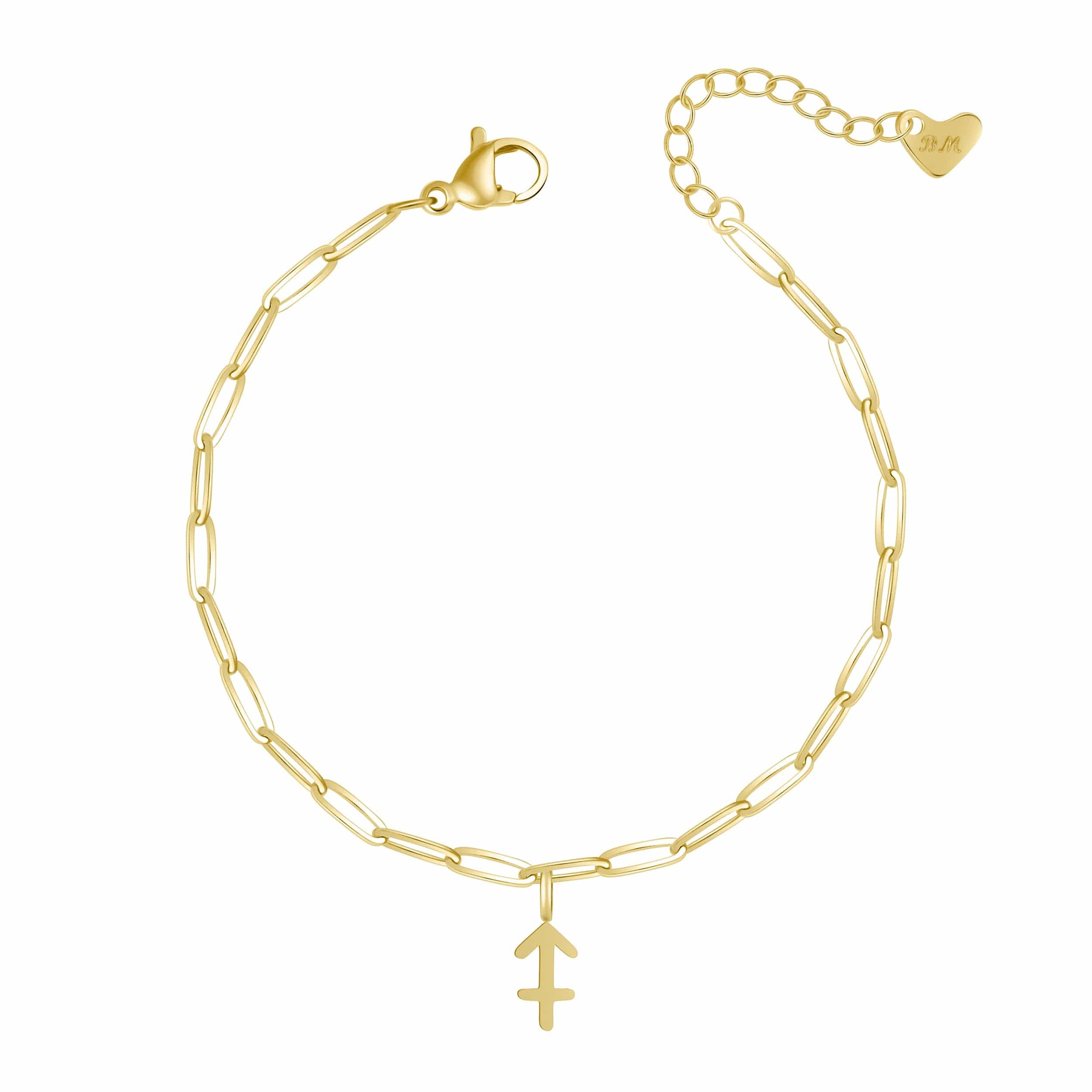 Bohomoon Stainless Steel Happy Birthday Zodiac Bracelet