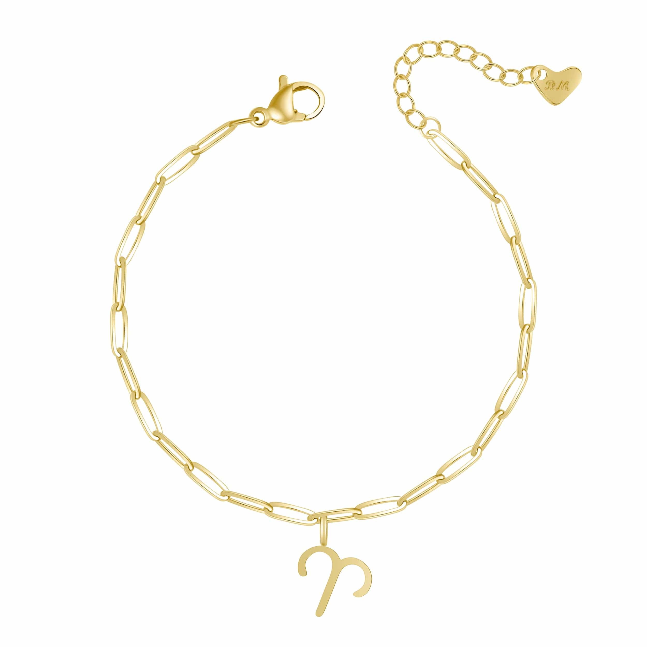 Bohomoon Stainless Steel Happy Birthday Zodiac Bracelet