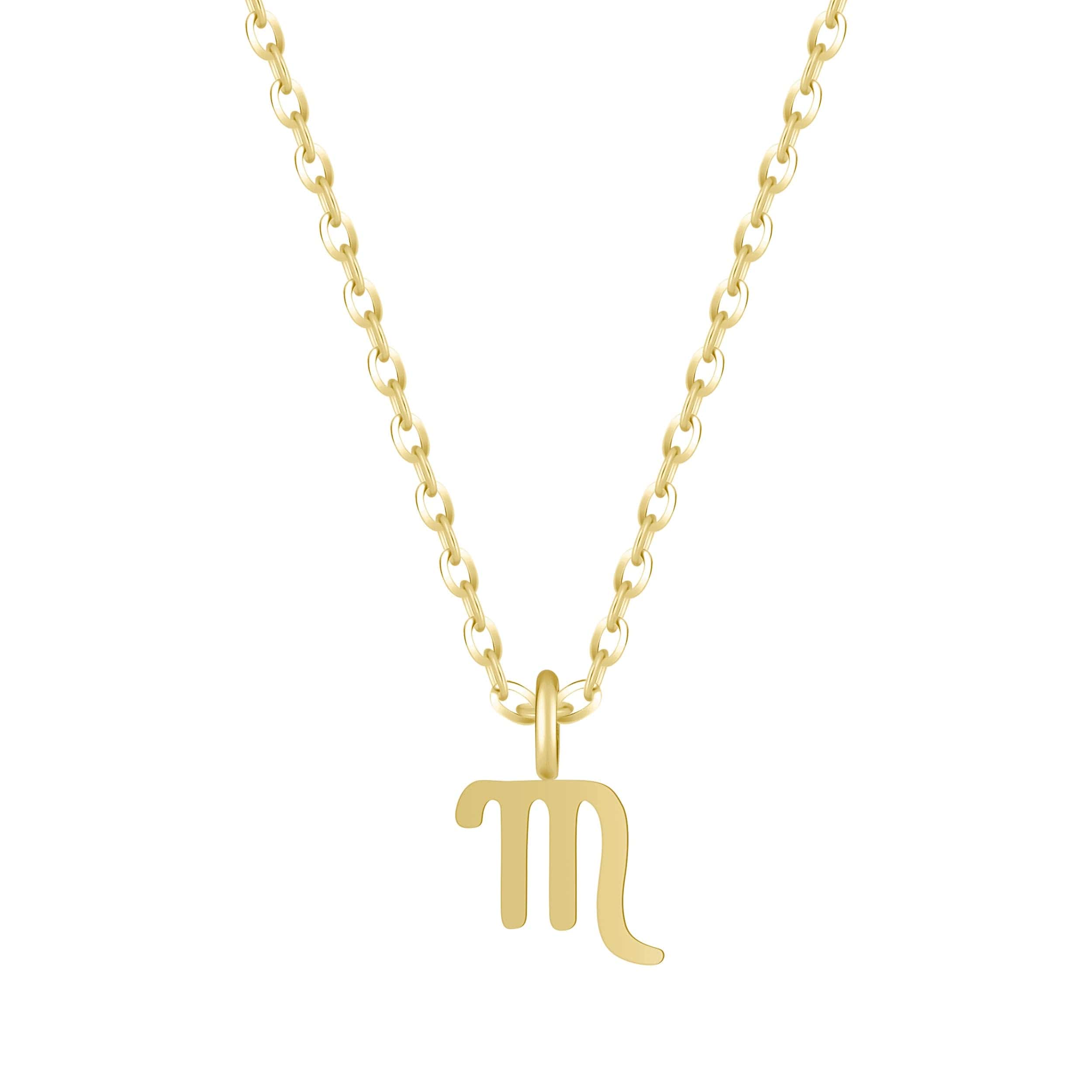 Bohomoon Stainless Steel Happy Birthday Zodiac Necklace