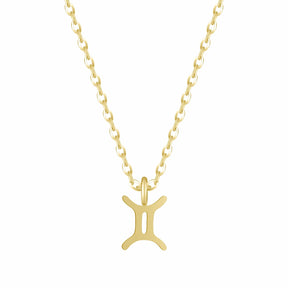 Bohomoon Stainless Steel Happy Birthday Zodiac Necklace
