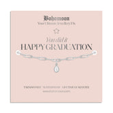 Bohomoon Stainless Steel Happy Graduation Bracelet