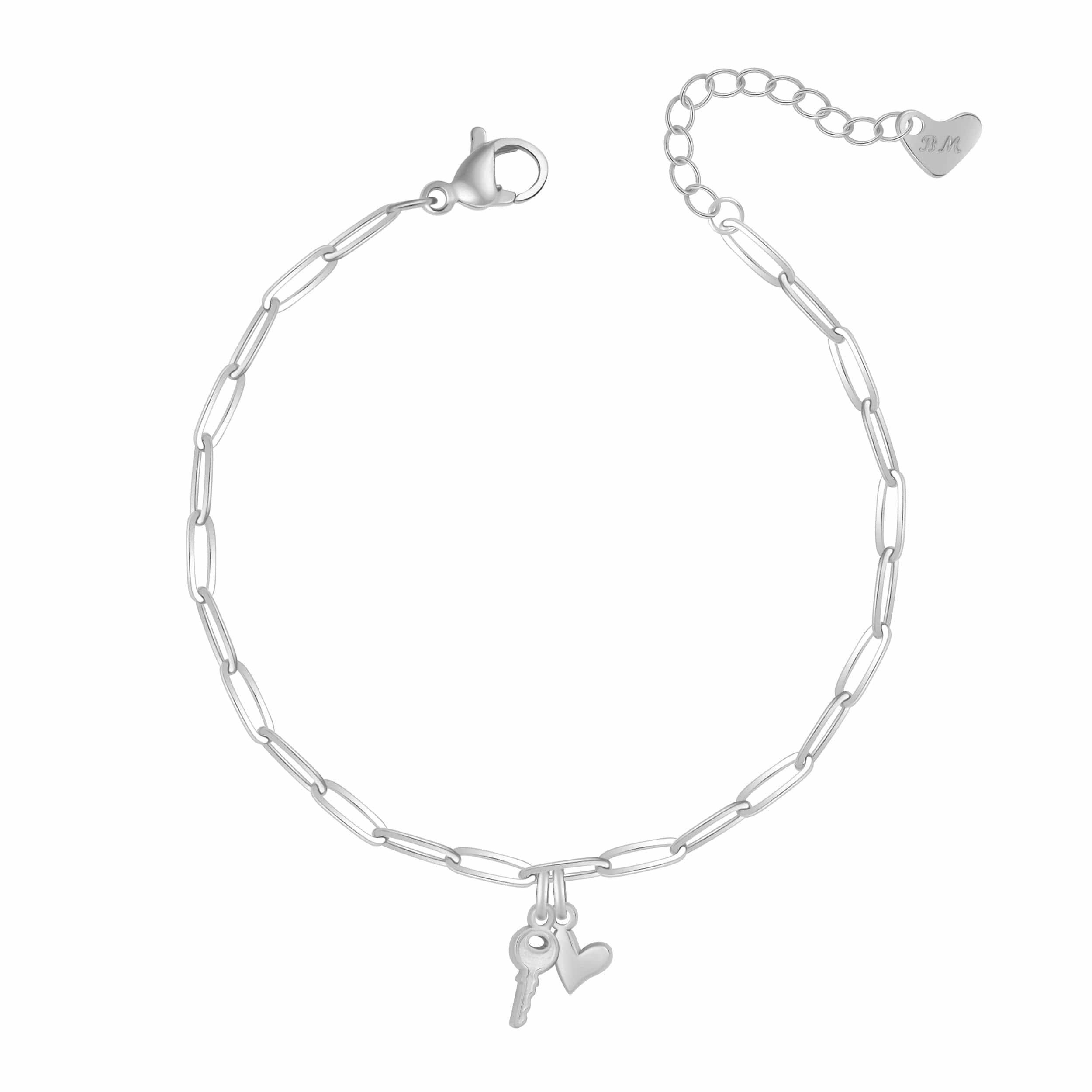 Bohomoon Stainless Steel Happy New Home Bracelet