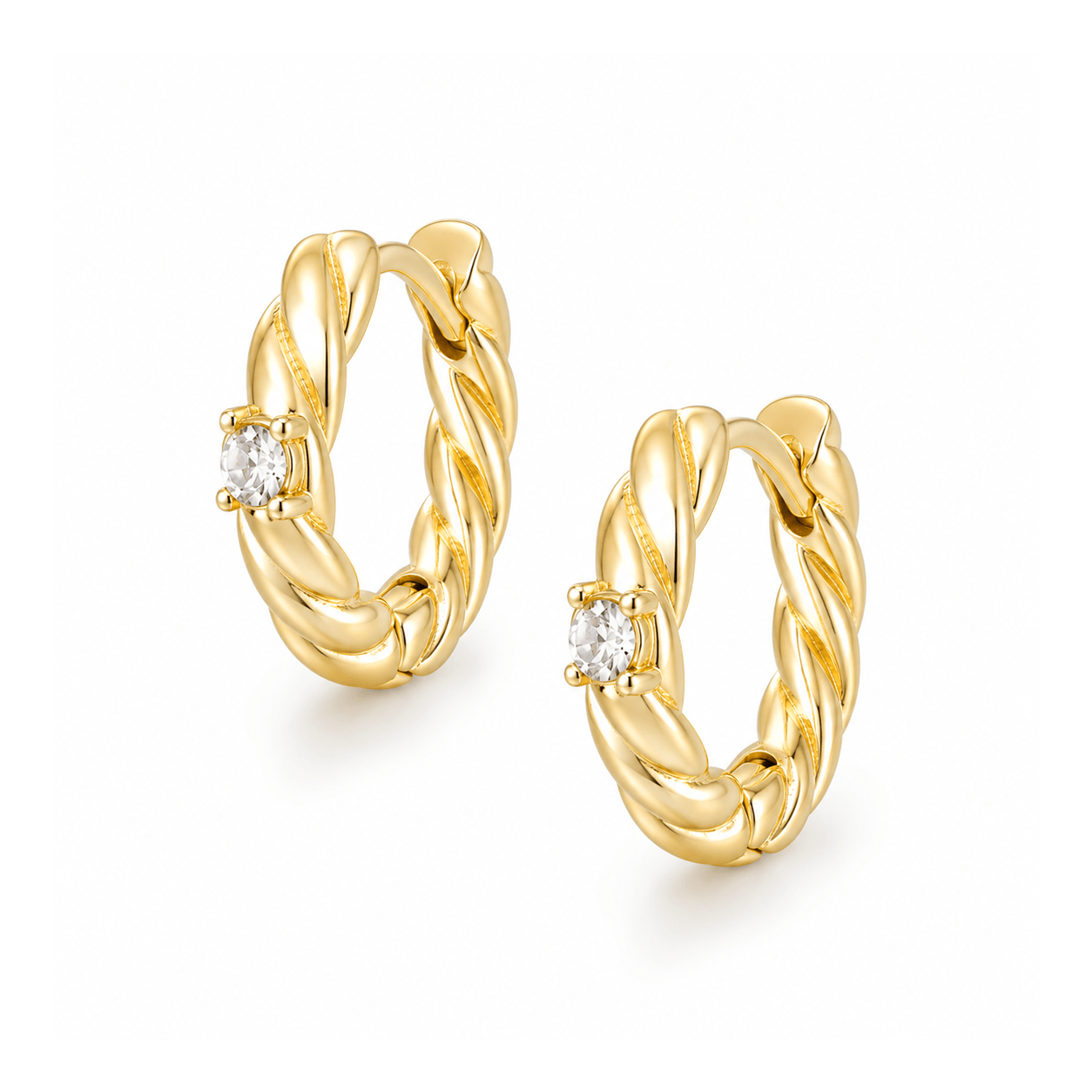Bohomoon Stainless Steel Haven Hoop Earrings