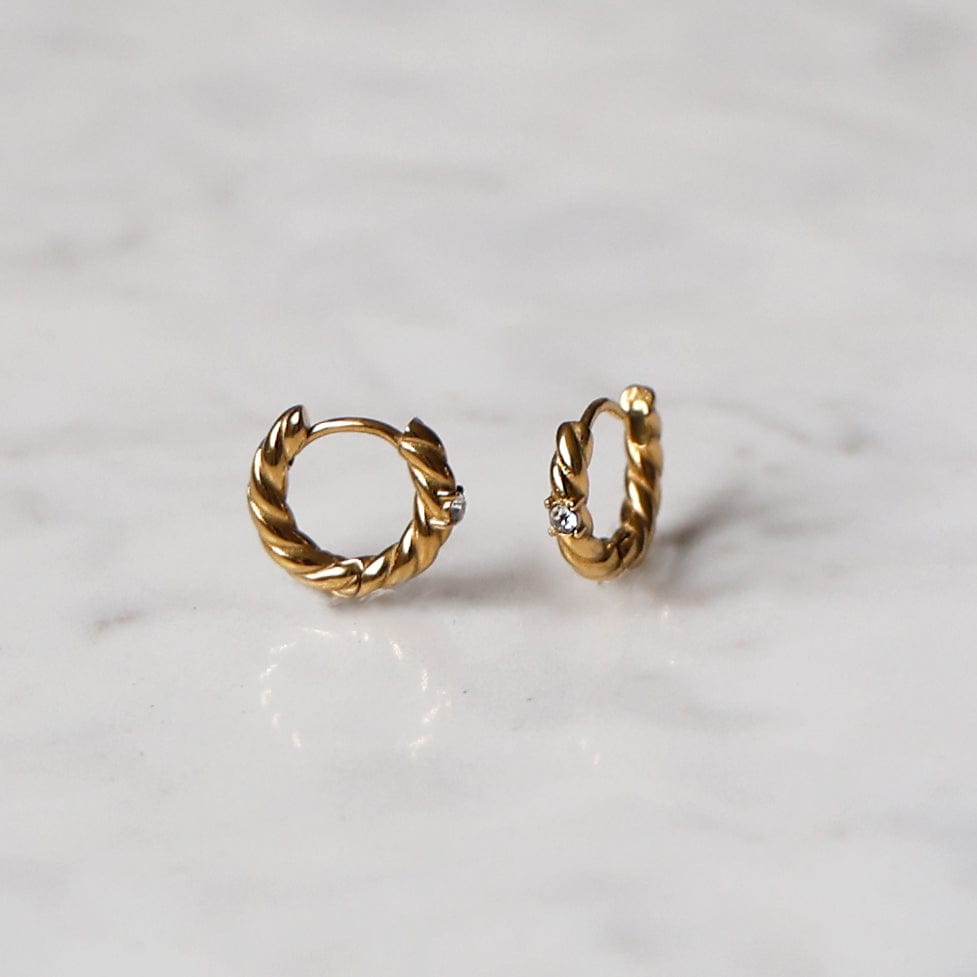 Bohomoon Stainless Steel Haven Hoop Earrings