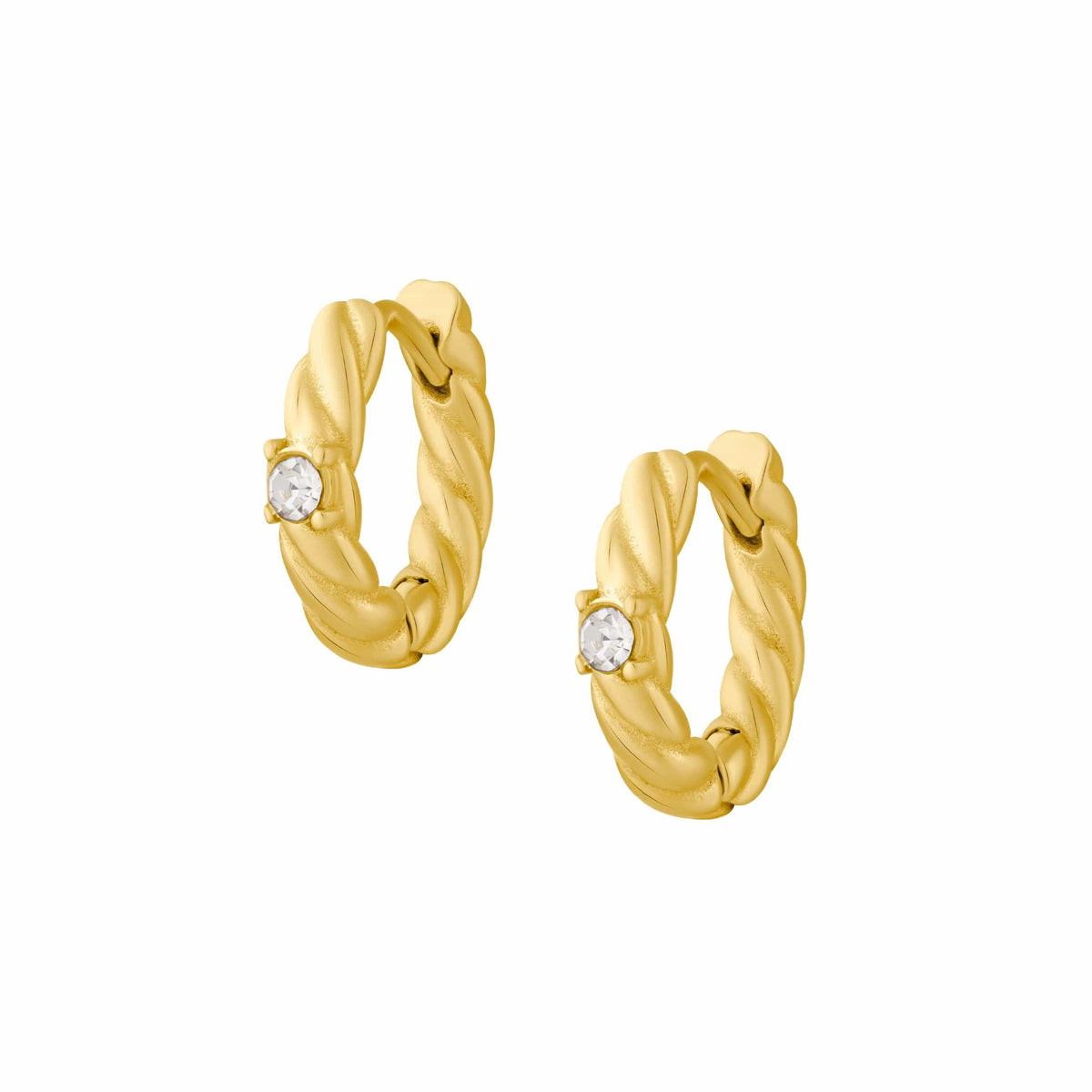 Bohomoon Stainless Steel Haven Hoop Earrings