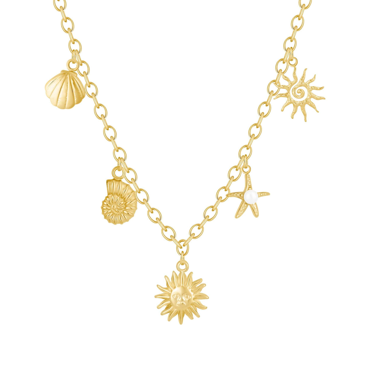 Bohomoon Stainless Steel Haze Charm Necklace