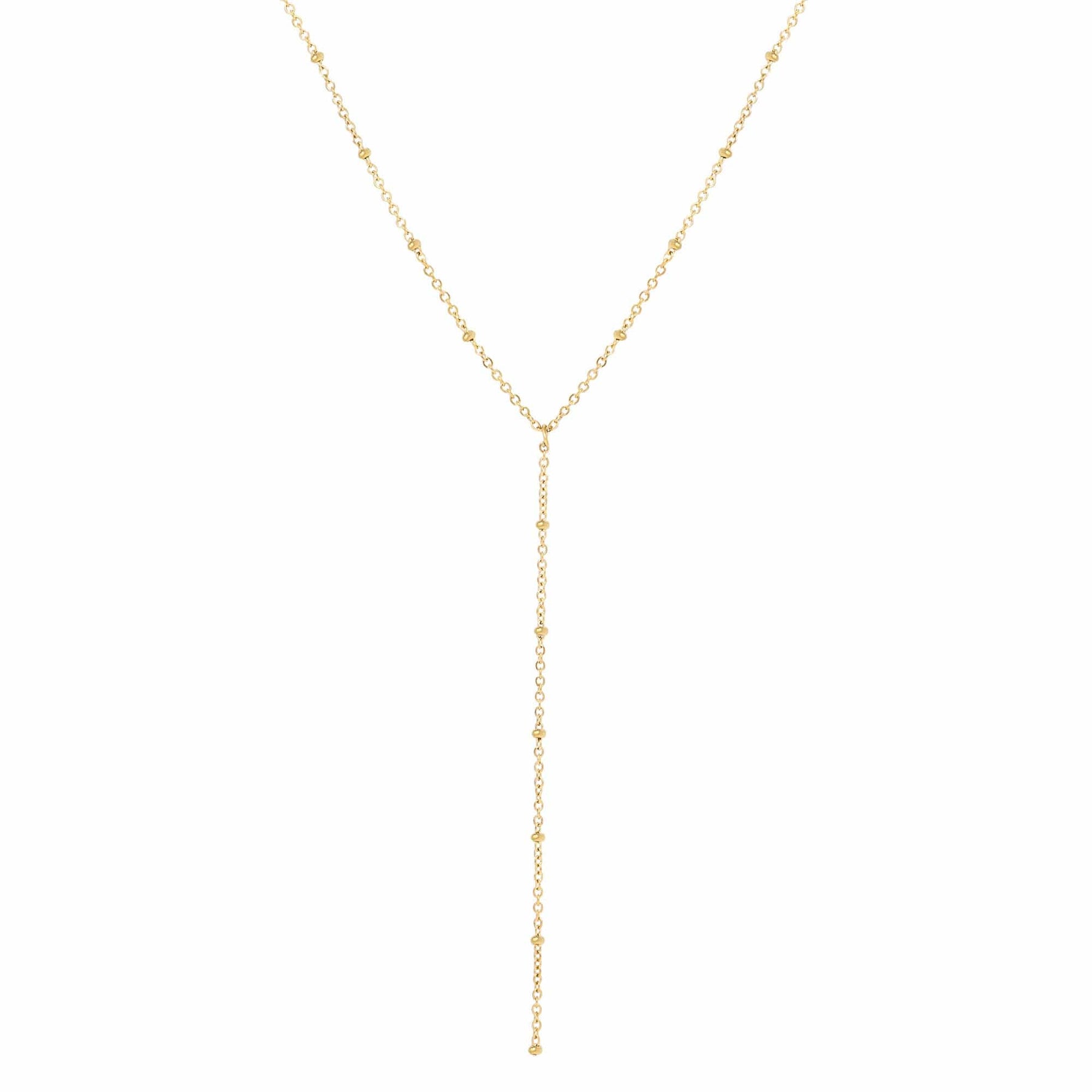 Bohomoon Stainless Steel Heatwave Lariat Necklace
