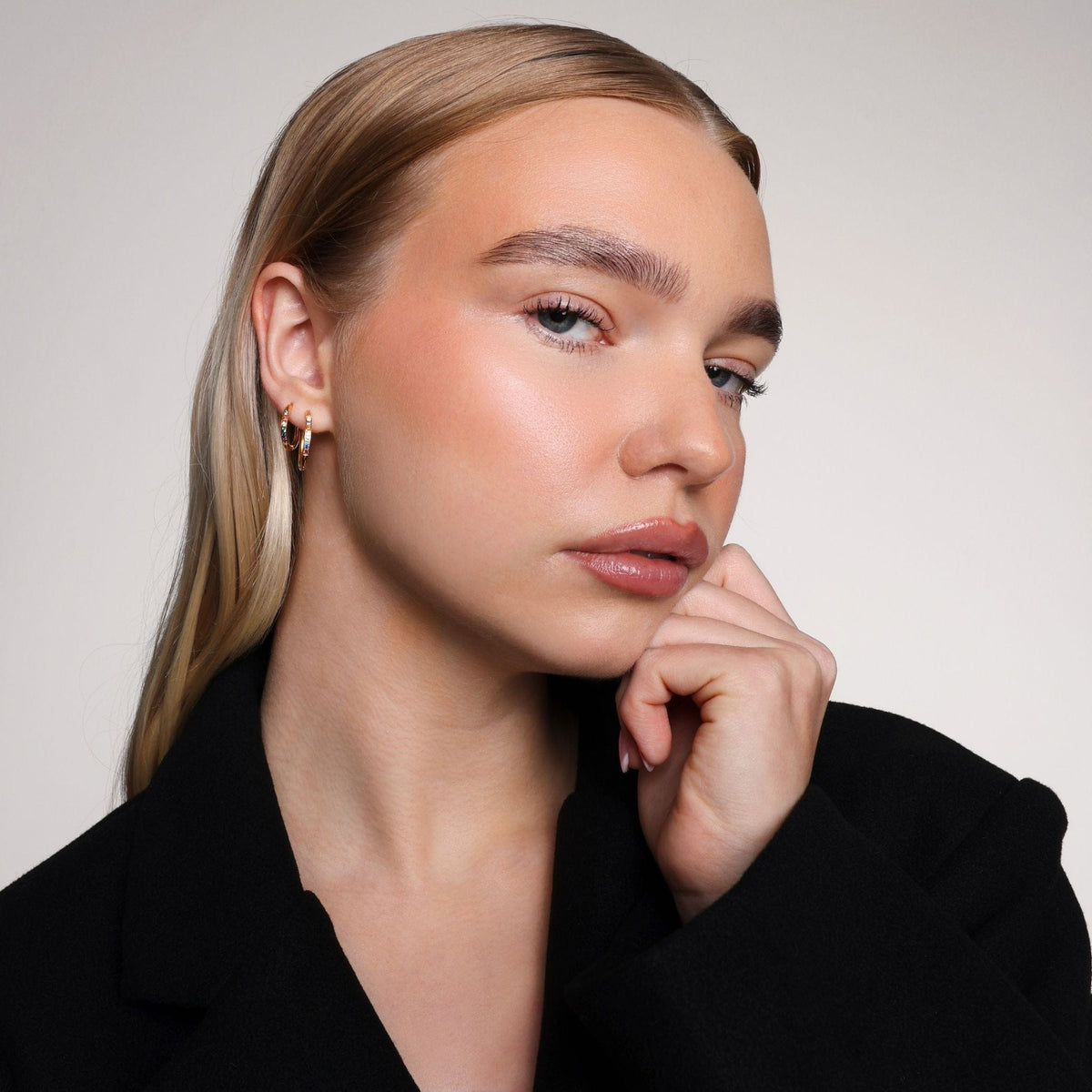 Bohomoon Stainless Steel Hermione Hoop Earrings