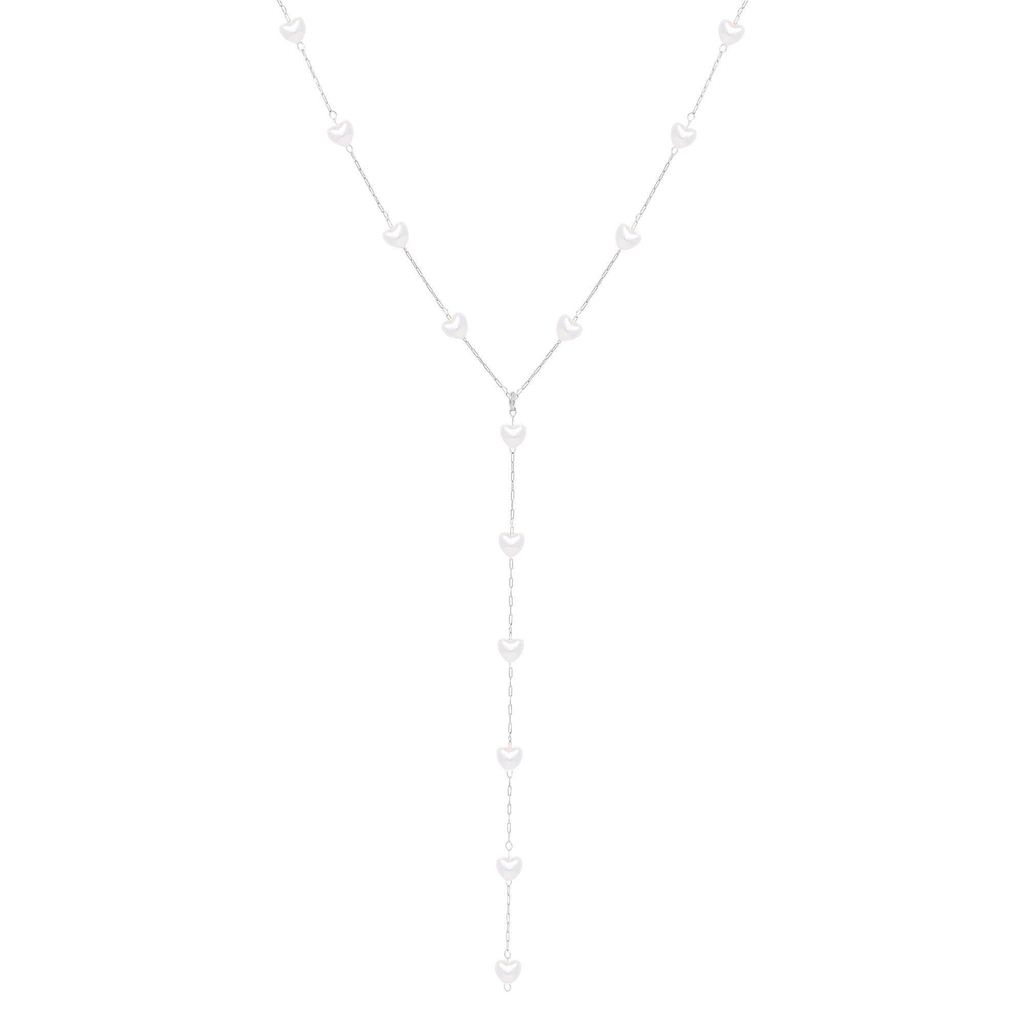 Bohomoon Stainless Steel Holiday Romance Lariat Necklace