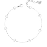 Bohomoon Stainless Steel Holiday Romance Pearl Bracelet